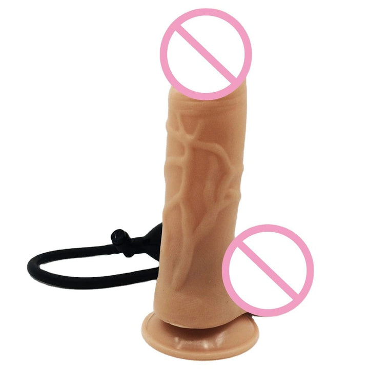 marielove Saugnapf Dildo marielove 18cm Aufblasbarer Dildo diskret bestellen bei marielove