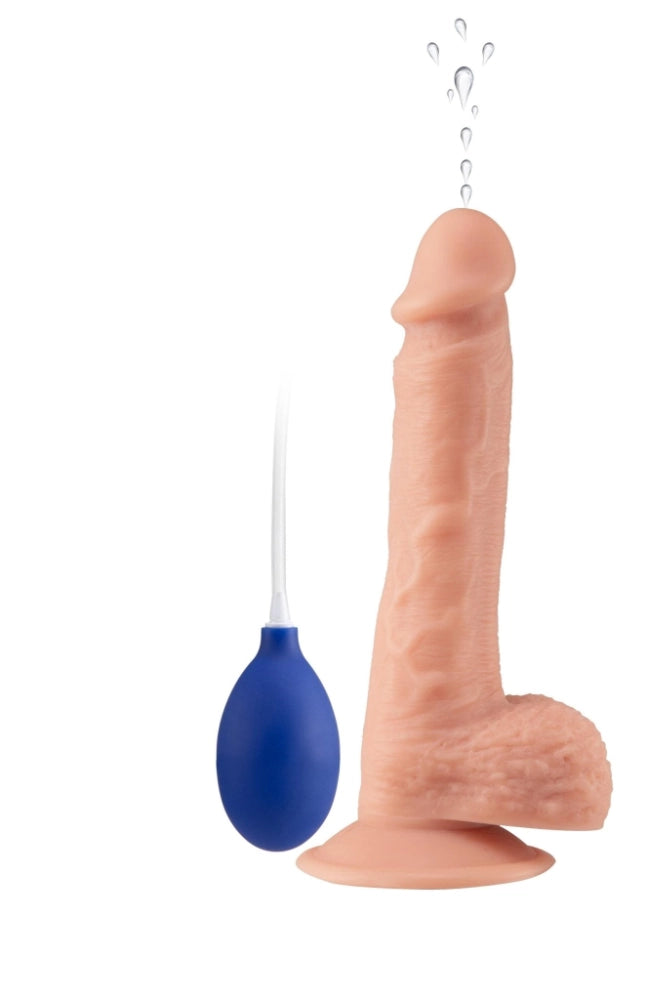 marielove Saugnapf Dildo marielove Saugnapfdildo Spritzender Dildo 21cm Pumpball diskret bestellen bei marielove