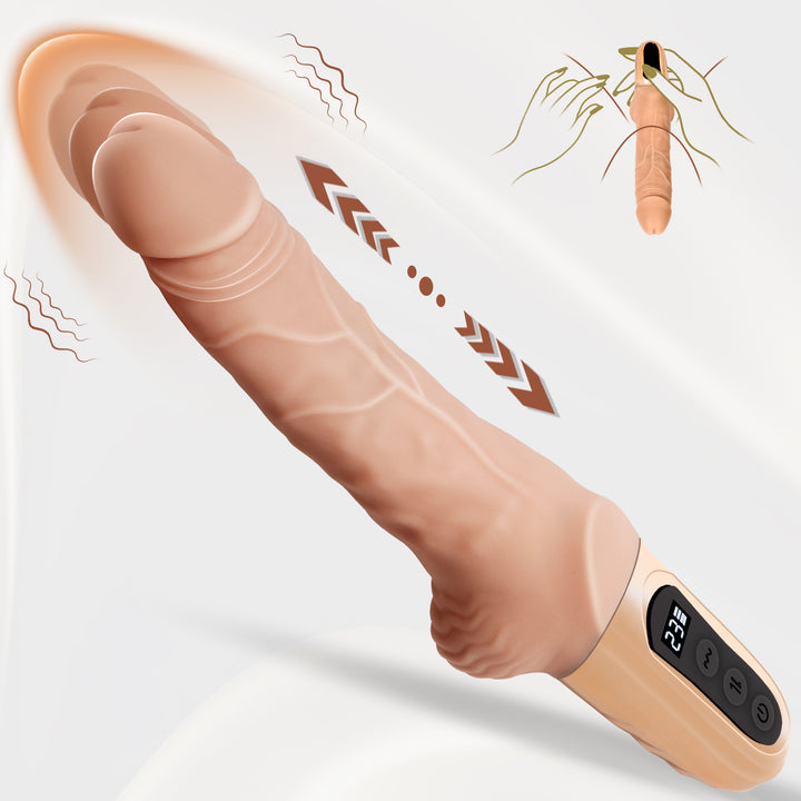 Vibrationsfunktion bei realistischer Sexpuppe