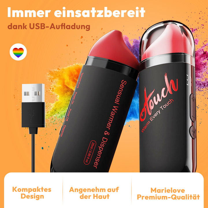 Gleitgel Spender USB – Wärmfunktion & Temperaturanzeige, Dispenser Gerät