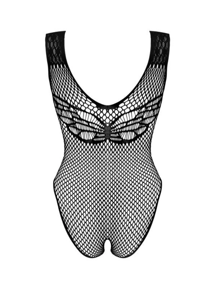 Sexy Bodysuit mit offenem Schritt - Schwarz