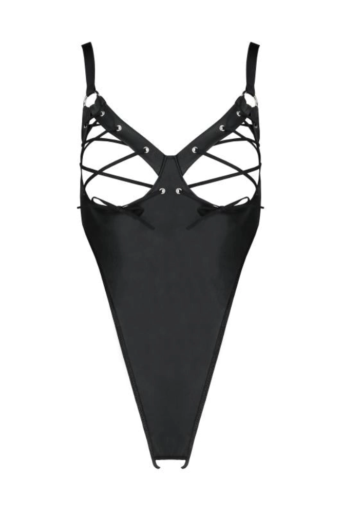 Celine Bodysuit Schwarz