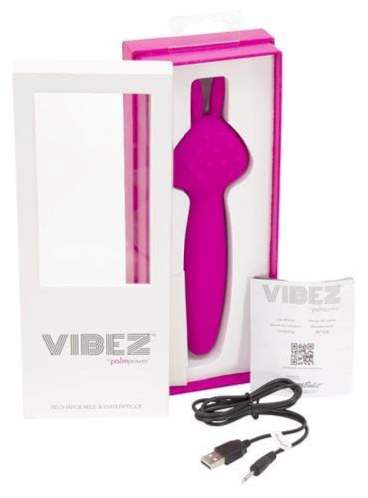 Palm Power Rabbit Vibrator Palm Power Rabbit Vibrator Vibez Rabbit Stabvibrator - Rosa diskret bestellen bei marielove