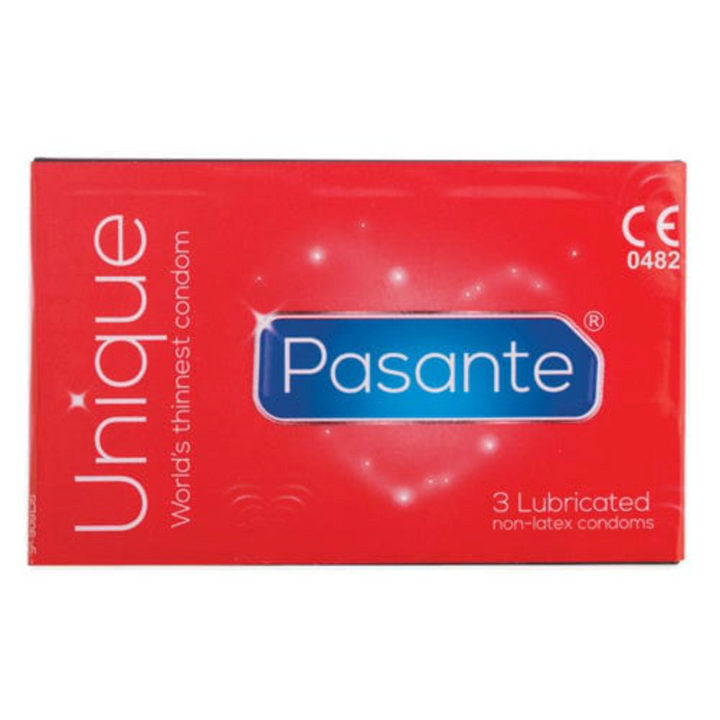 Pasante Kondome Pasante Kondome Pasante Unique Latexfreie Kondome 3 Stück diskret bestellen bei marielove