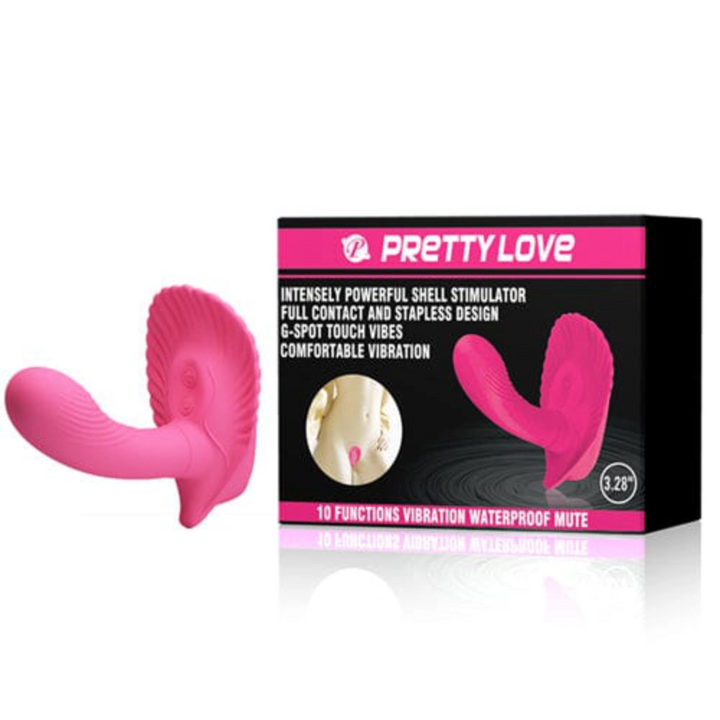 Pretty Love G-Punkt Vibratoren Default Pretty Love G-Punkt Vibrator Raffinierter Muschelschalen G-Punkt Vibrator - Hellrosa diskret bestellen bei marielove