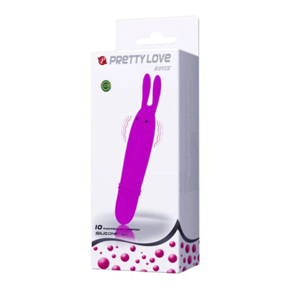 Pretty Love Mini Vibrator Default Pretty Love Mini Vibrator Boyce Mini Rabbit Klitoris Stimulator diskret bestellen bei marielove