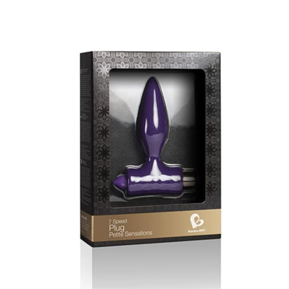 Rocks Off Auflegevibratoren Rocks Off Auflegevibrator Petite Sensations Plug - Lila diskret bestellen bei marielove