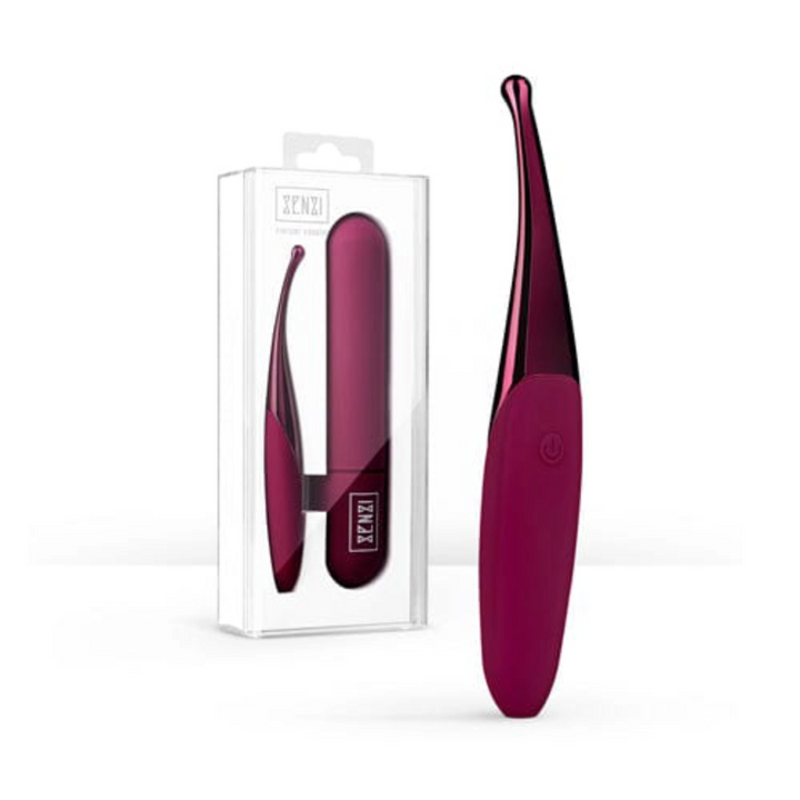 Senzi G-Punkt Vibratoren Default Senzi G-Punkt Vibrator Senzi Vibrator - Rosenrot diskret bestellen bei marielove