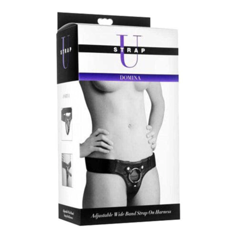 Strap U Strap Ons Default Strap U Strapon Strap-on Harness aus Leder in Schwarz diskret bestellen bei marielove