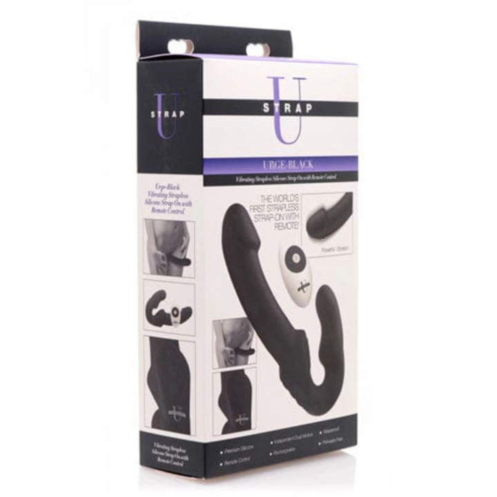 Strap U Strap Ons Default Strap U Strapon Urge Strap-on Vibrator ohne Gurte - schwarz diskret bestellen bei marielove