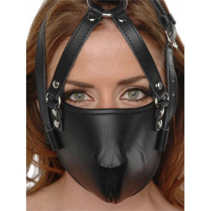 Strict Leather Bondage Masken Strict Leather SM Maske Strict Leather Face Harness diskret bestellen bei marielove