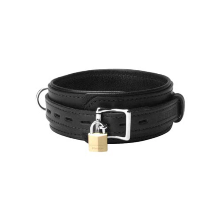 Strict Leather Halsbänder Default Strict Leather BDSM Halsband Premium Leder Halsband diskret bestellen bei marielove