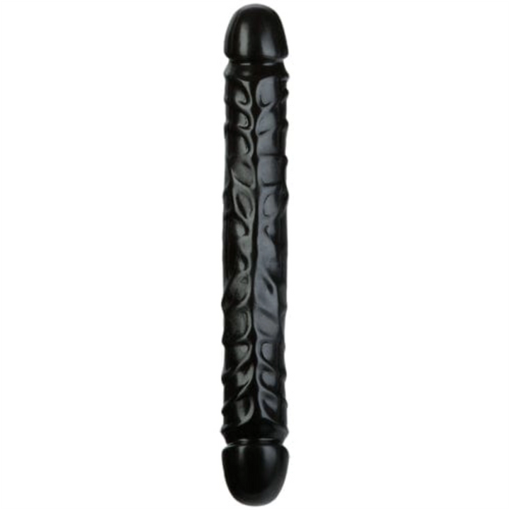 The Classics Doppeldildos Default The Classics Doppeldildo Jr. Veined Double Header Bender - Schwarz diskret bestellen bei marielove