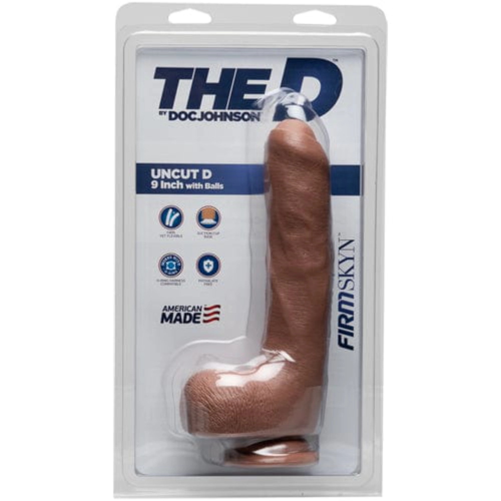 The D Realistische Dildos Default The D Realistischer Dildo The Uncut D 22 cm - Medium diskret bestellen bei marielove