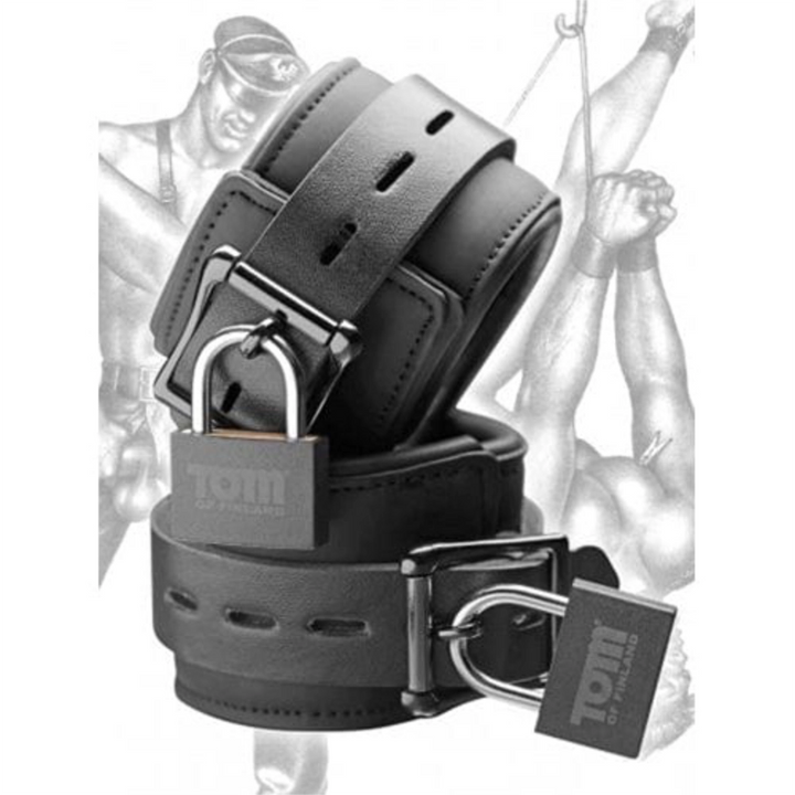 Tom of Finland Default Tom of Finland Tom of Finland Handfesseln aus Neopren mit Schloss diskret bestellen bei marielove