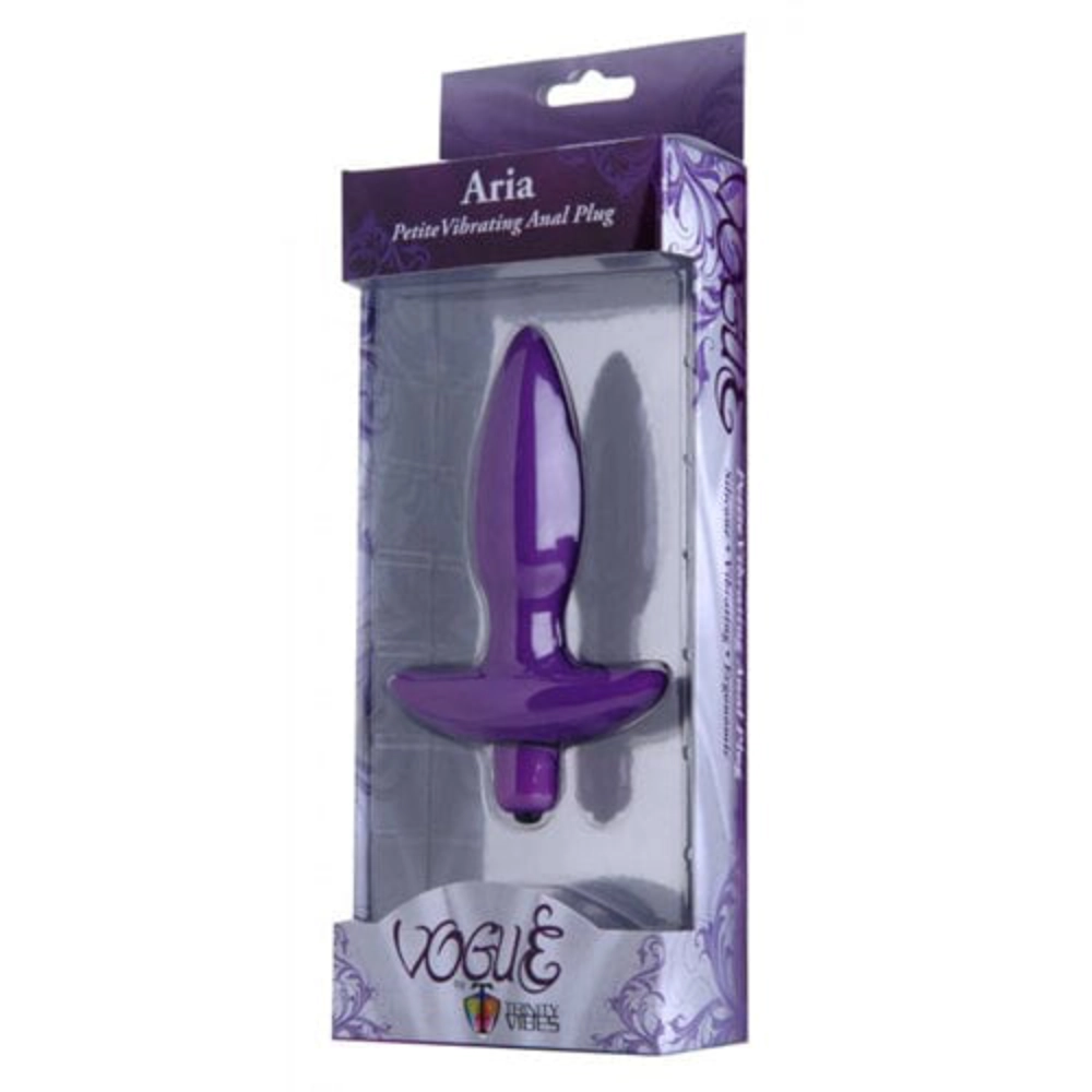 Vogue Analplugs Default Vogue Analplug Aria Silicone Vibrating Anal Plug - Small diskret bestellen bei marielove