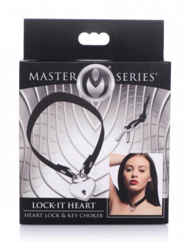 Lock-It Herz-Halsband mit abschließbarem Herz
