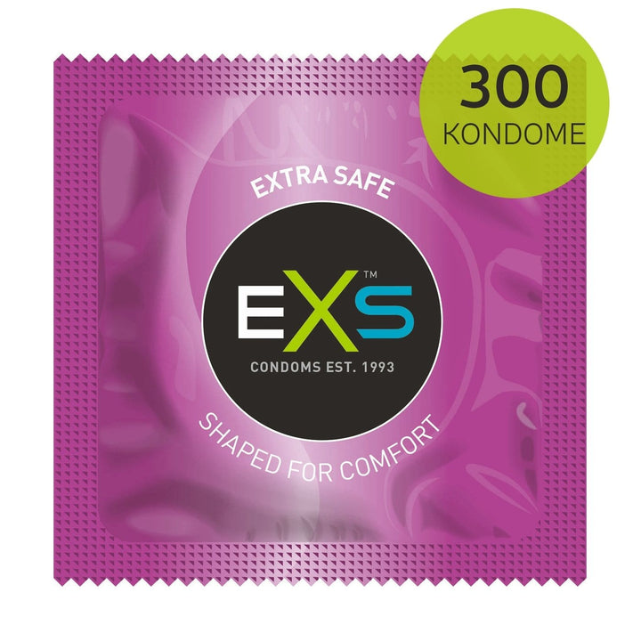 EXS Condoms Kondome 3x100 EXS Condoms Kondome Extra Sicher 100 - 500 Stück diskret bestellen bei marielove