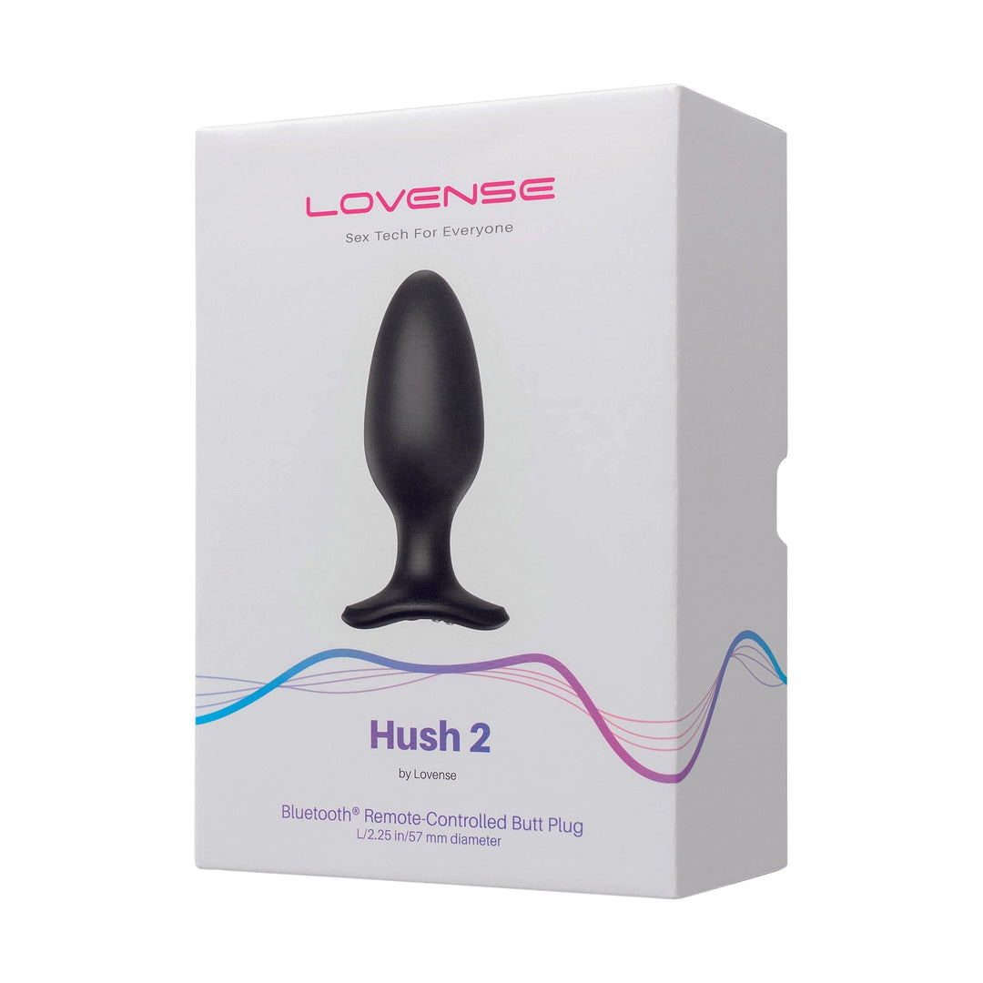 Lovense Analvibratoren Lovense Analvibrator Lovense - Hush 2 Butt Plug L 57 mm diskret bestellen bei marielove
