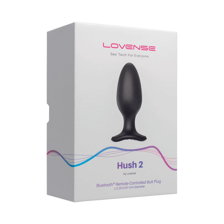 Lovense Analvibratoren Lovense Analvibrator Lovense - Hush 2 Butt Plug L 57 mm diskret bestellen bei marielove