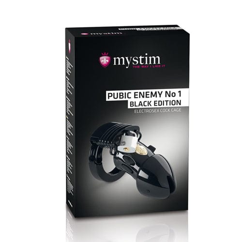 Mystim Elektrosex Toys Default Mystim E-Stim Toys Pubic Enemy Nr 1 - Black Edition diskret bestellen bei marielove