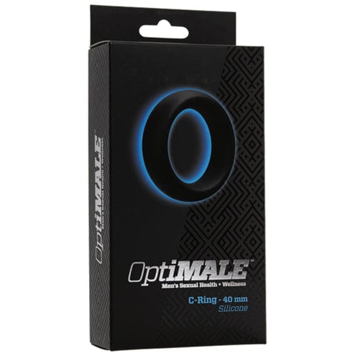 OptiMALE Penisring Default OptiMALE Penisring Penisring - 40 mm - Schwarz diskret bestellen bei marielove