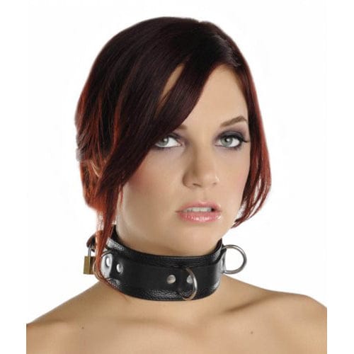 Strict Leather Halsbänder Default Strict Leather BDSM Halsband Strict Leather Deluxe Kragen diskret bestellen bei marielove