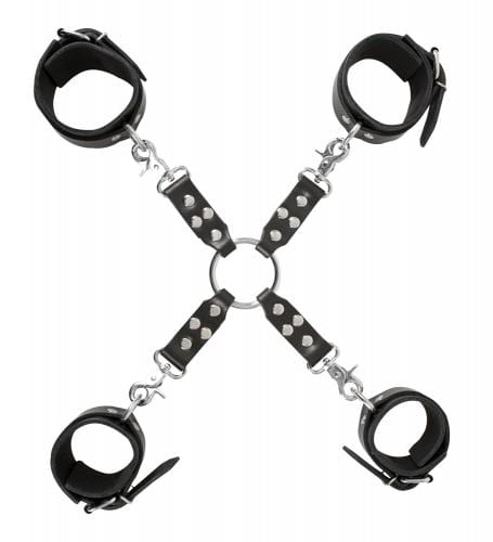 Zado Handschellen Zado Handschellen Luxus Leder-Bondage-Set diskret bestellen bei marielove